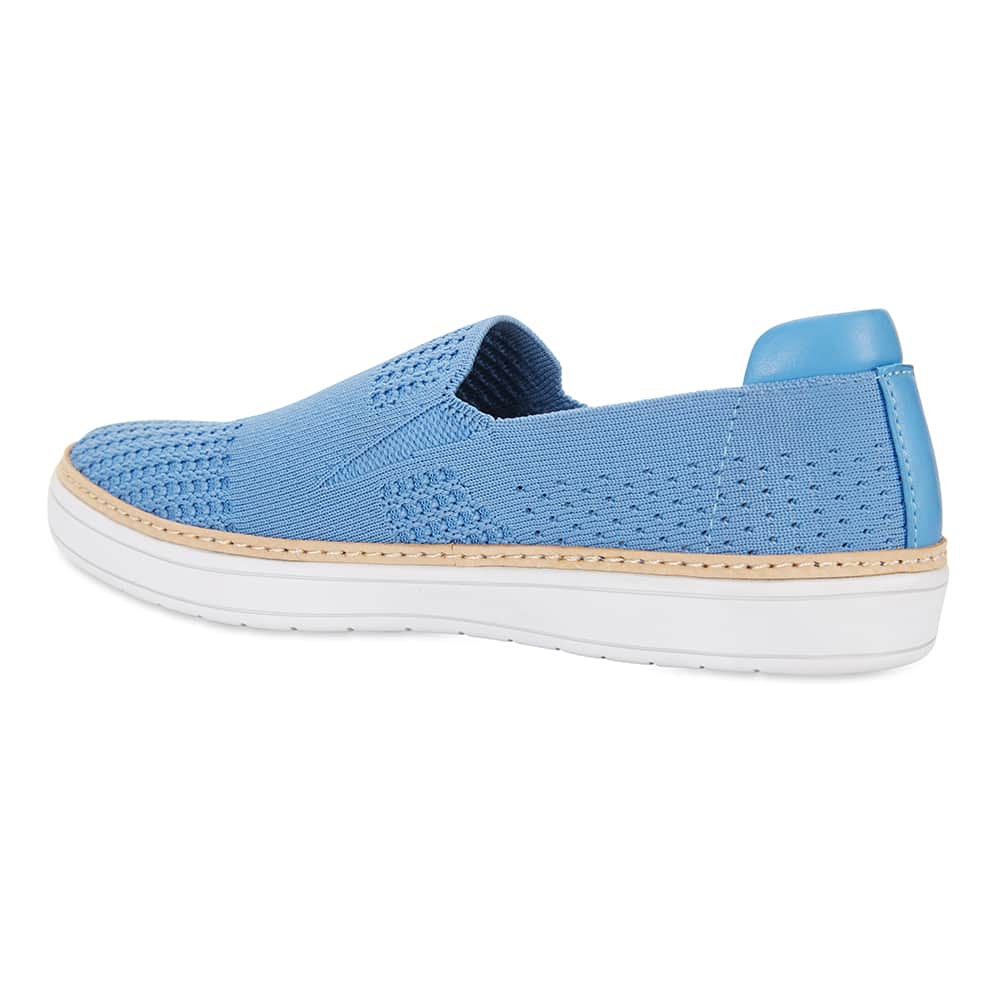 Onyx Loafer in Pale Blue Fabric