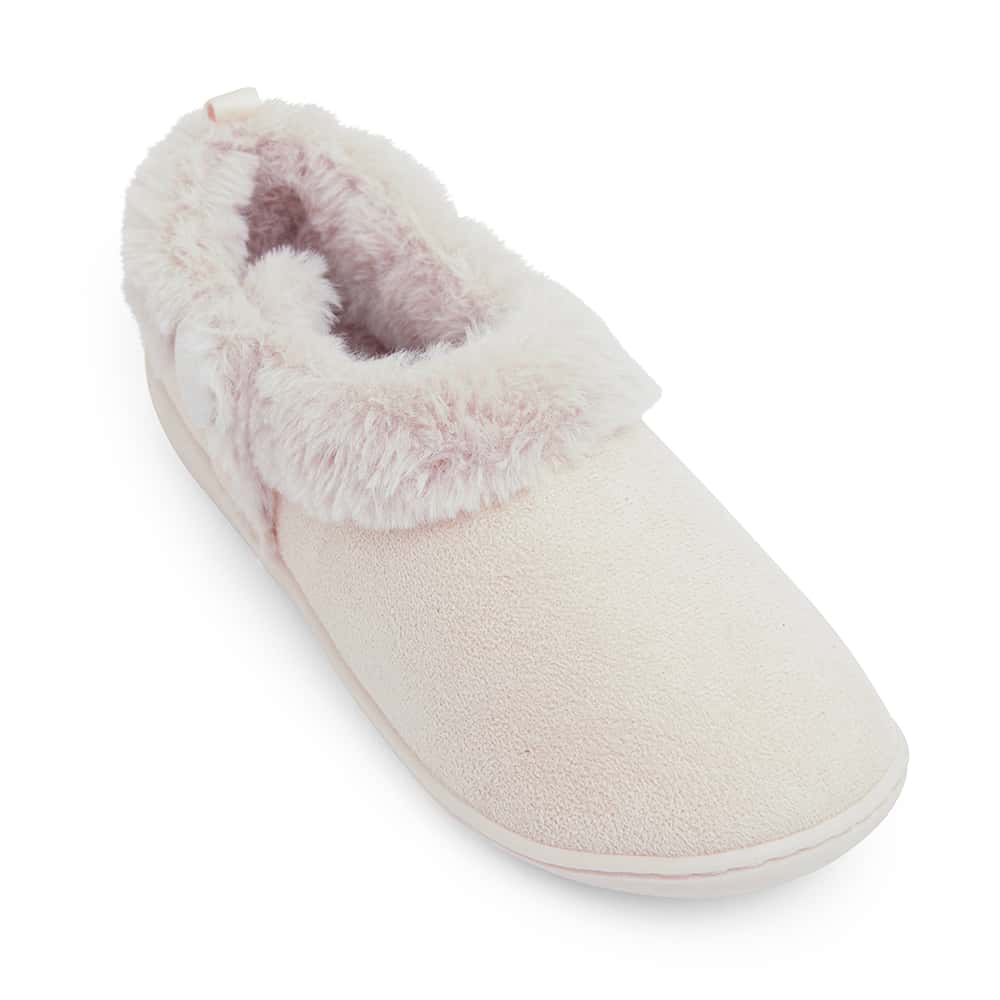 Paddy Slipper in Pale Pink Fabric