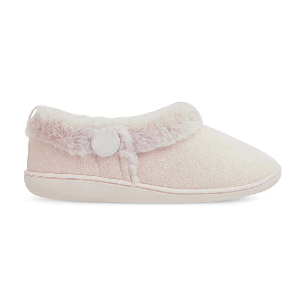 Paddy Slipper in Pale Pink Fabric