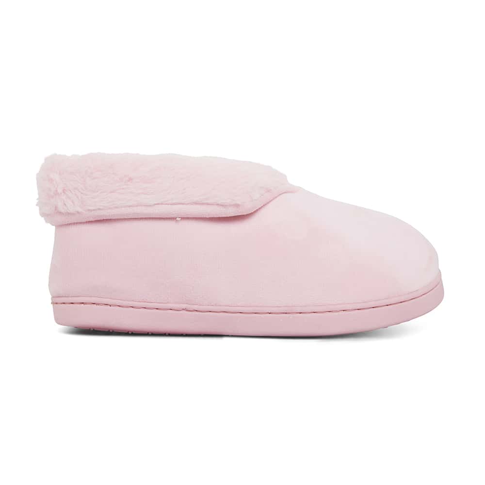 Party Slipper in Pink Fabric