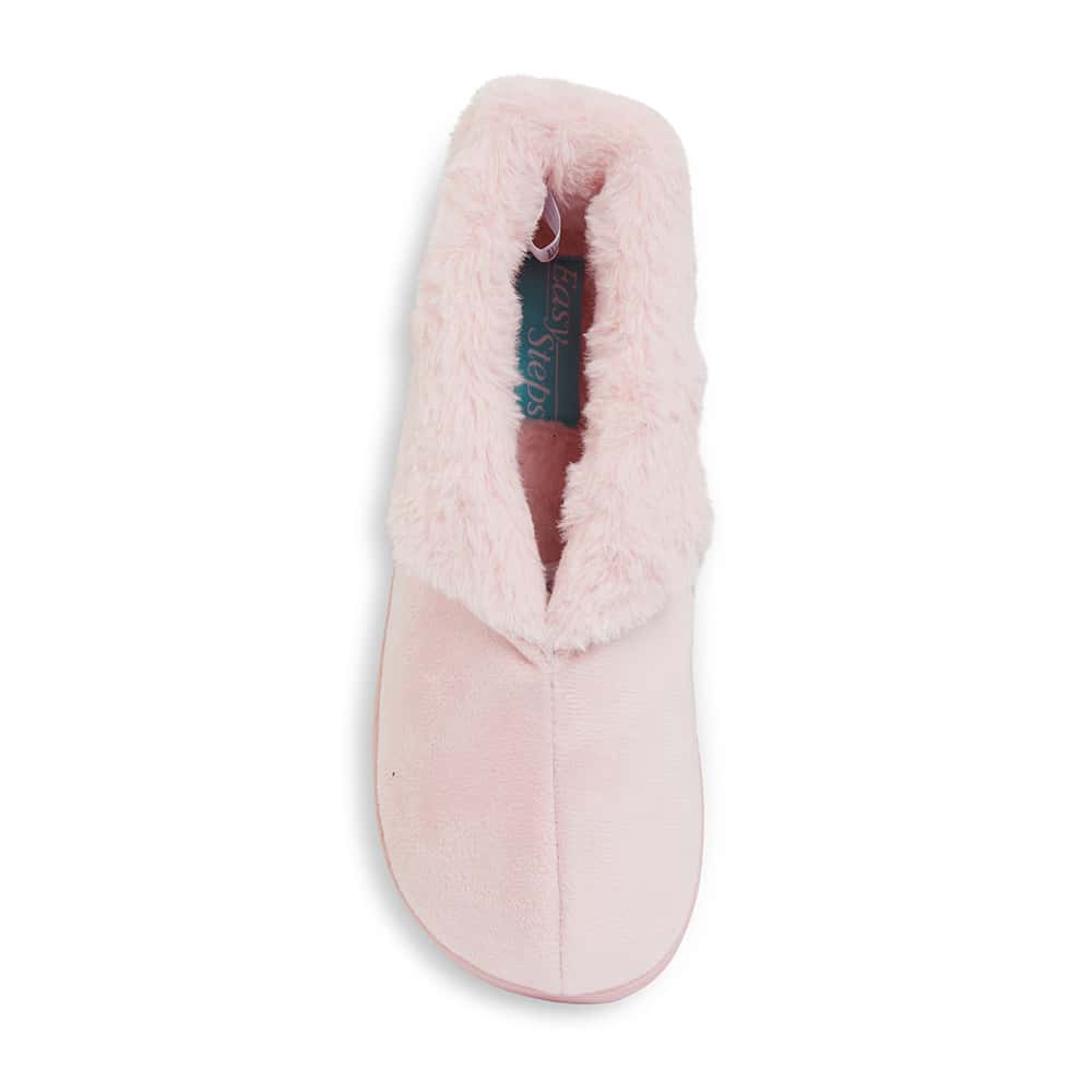 Party Slipper in Pink Fabric