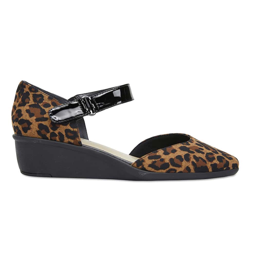 Patriot Heel in Animal Fabric