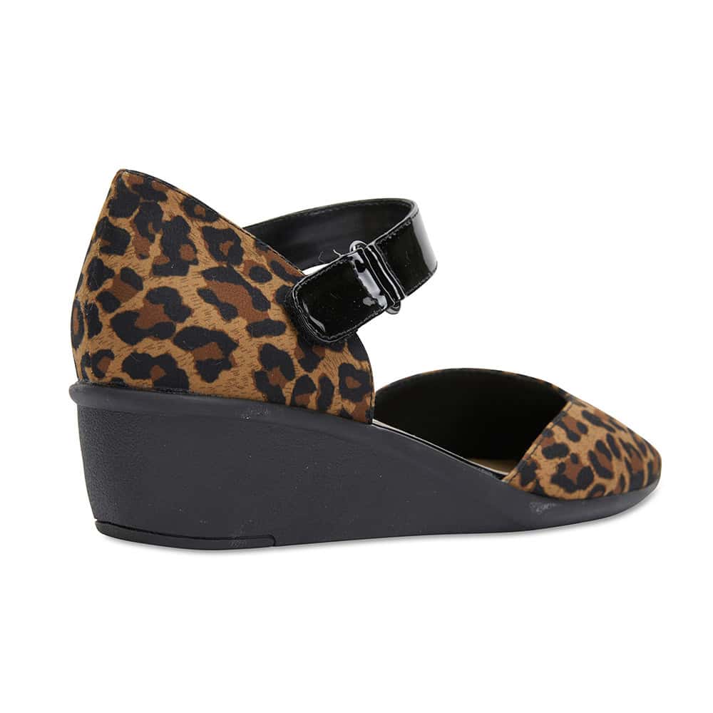 Patriot Heel in Animal Fabric