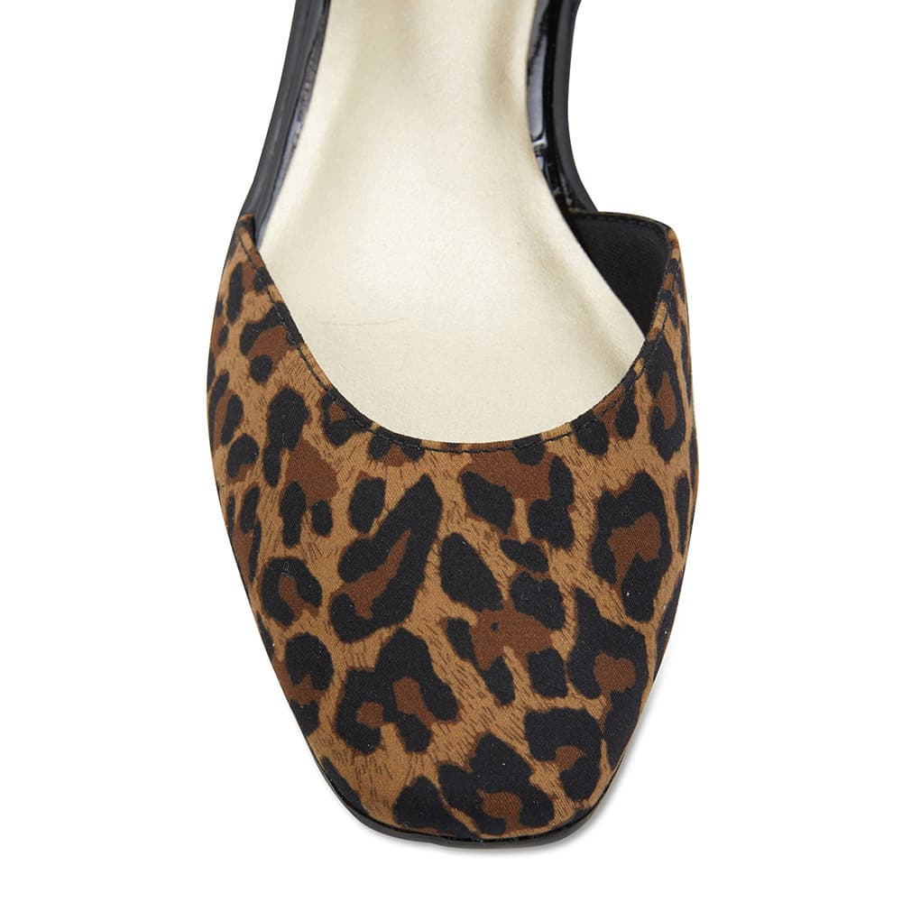 Patriot Heel in Animal Fabric