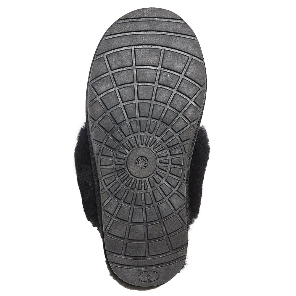 Peggy Slipper in Black Suede