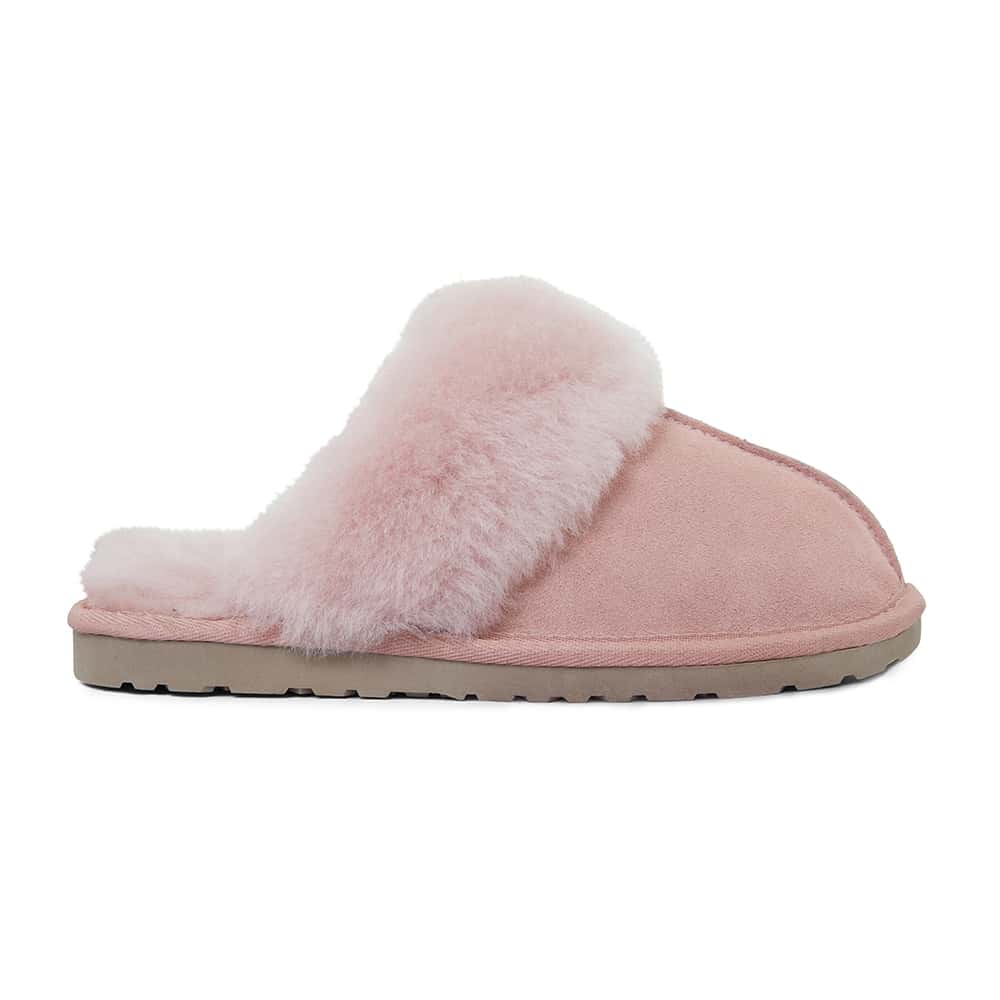 Peggy Slipper in Pink Suede