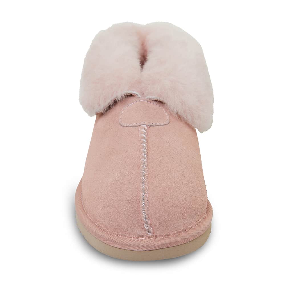 Pixie Slipper in Pink Suede
