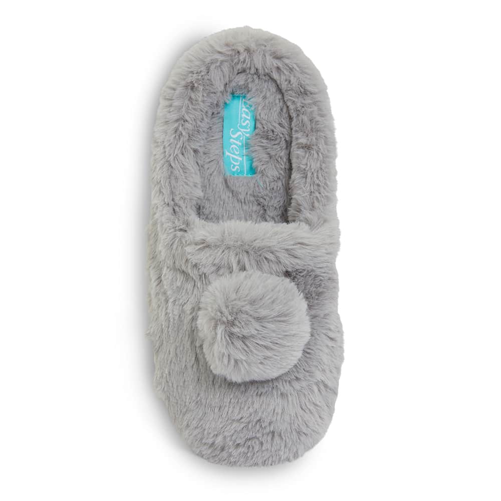 Randy Slipper in Grey Fabric