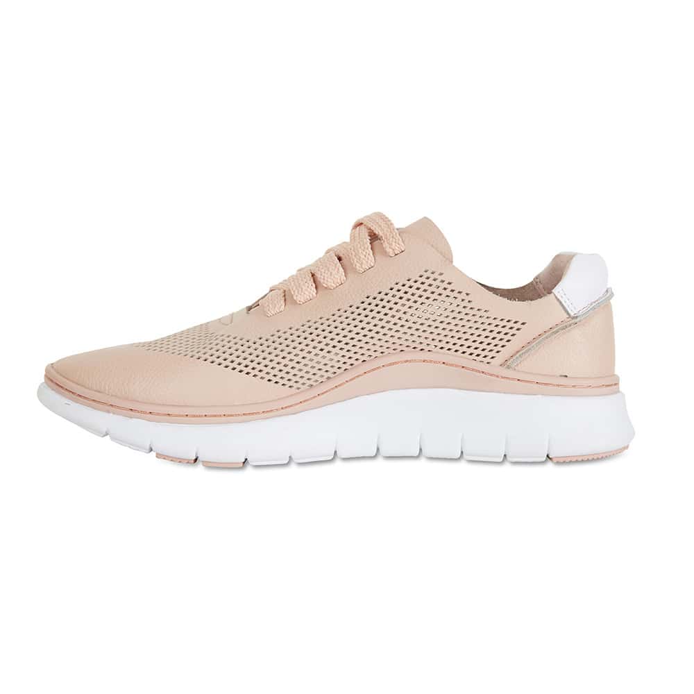 Ratio Sneaker in Blush Leather
