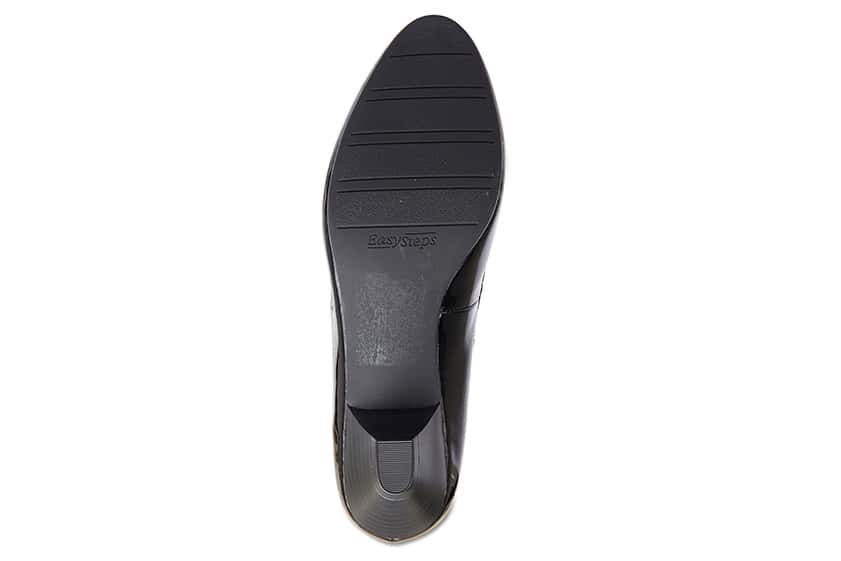 Rhianna Heel in Black Patent