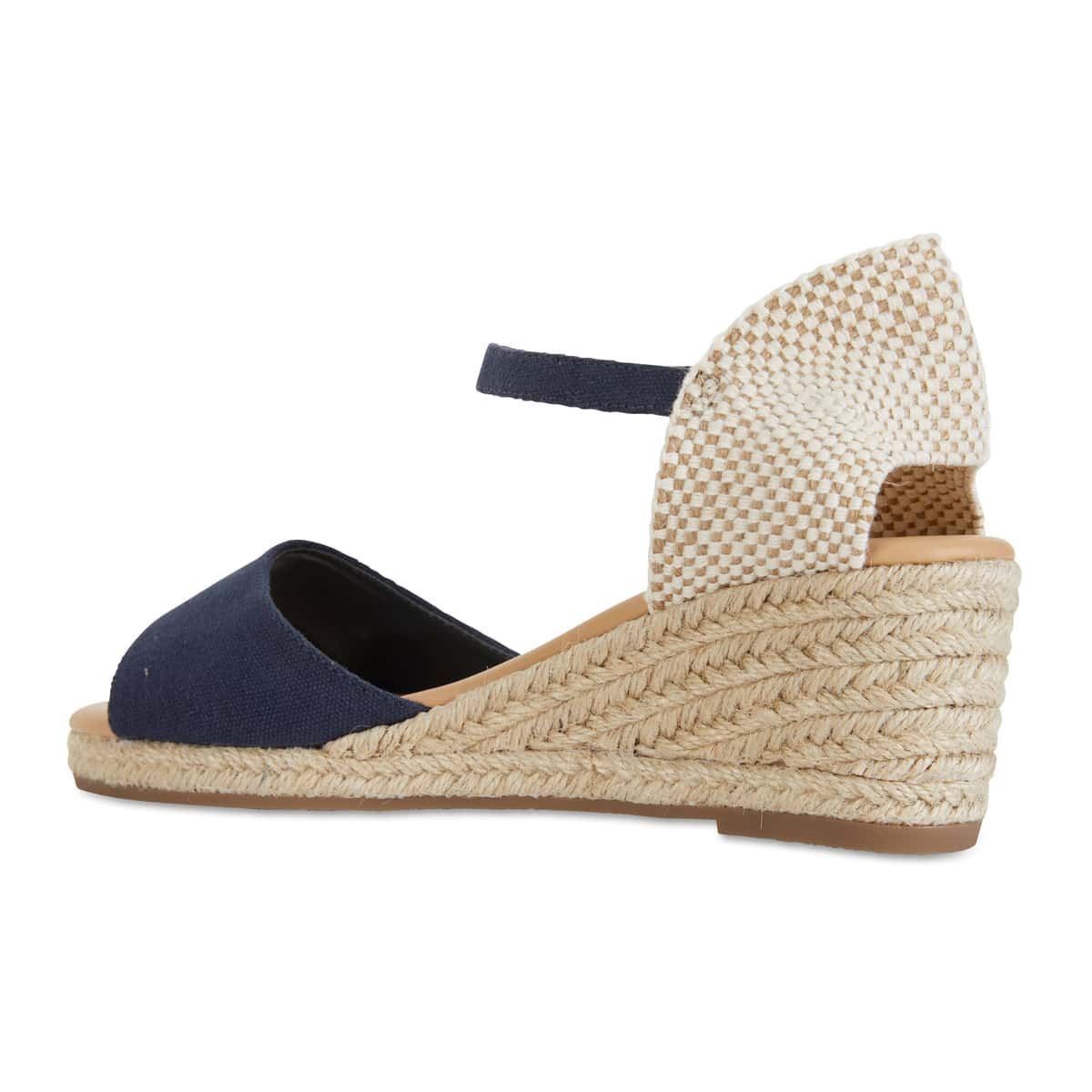 Safari Espadrille in Navy Fabric