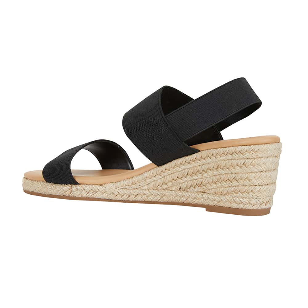 Sail Espadrille in Black