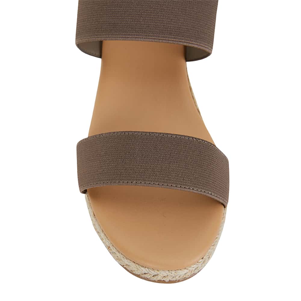 Sail Espadrille in Khaki Fabric