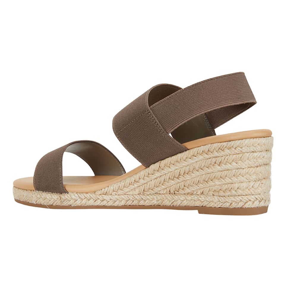 Sail Espadrille in Khaki Fabric