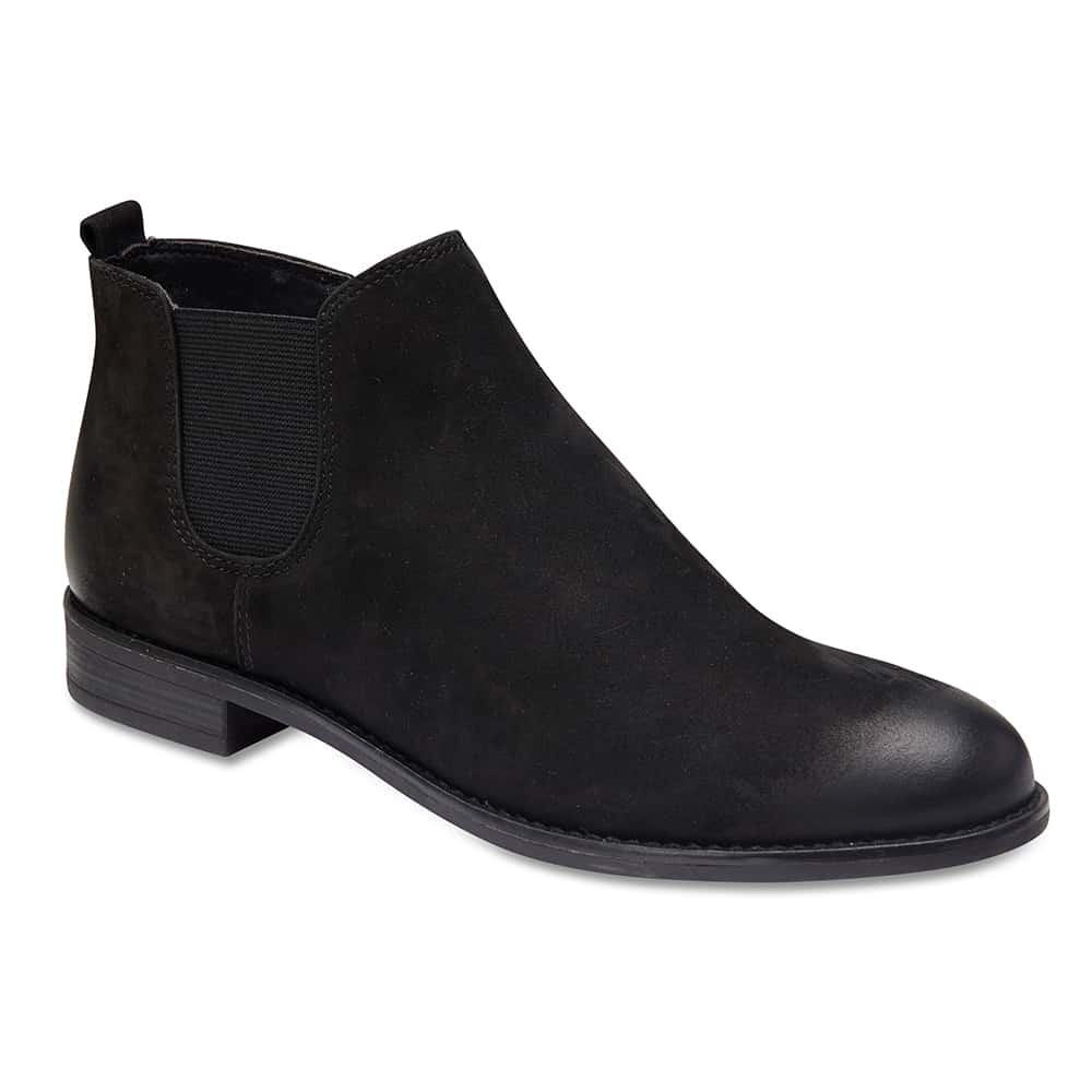 Scope Boot in Black Nubuck