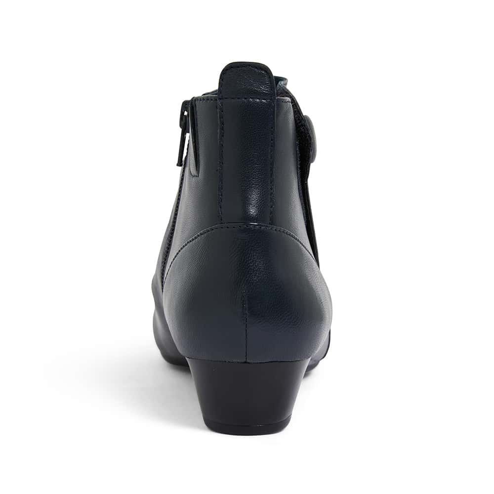 Seville Boot in Navy Leather
