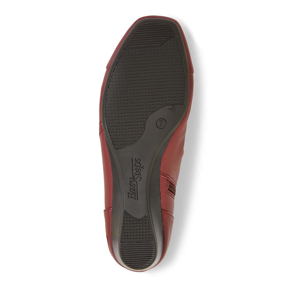 Seville Boot in Red Leather