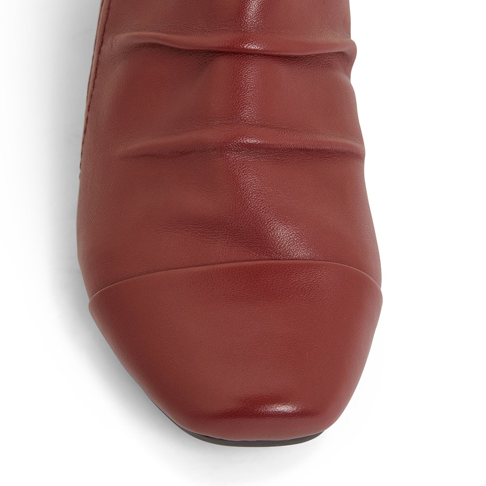 Seville Boot in Red Leather