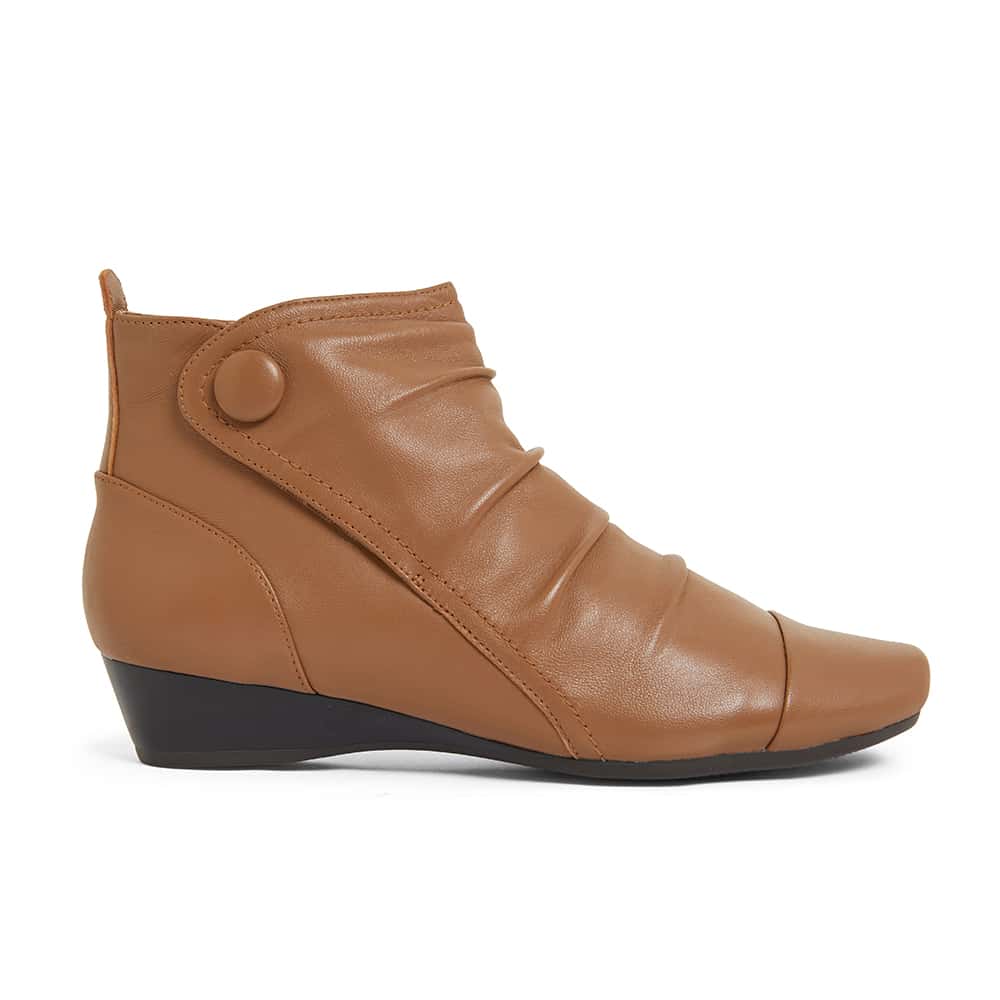 Seville Boot in Tan Leather