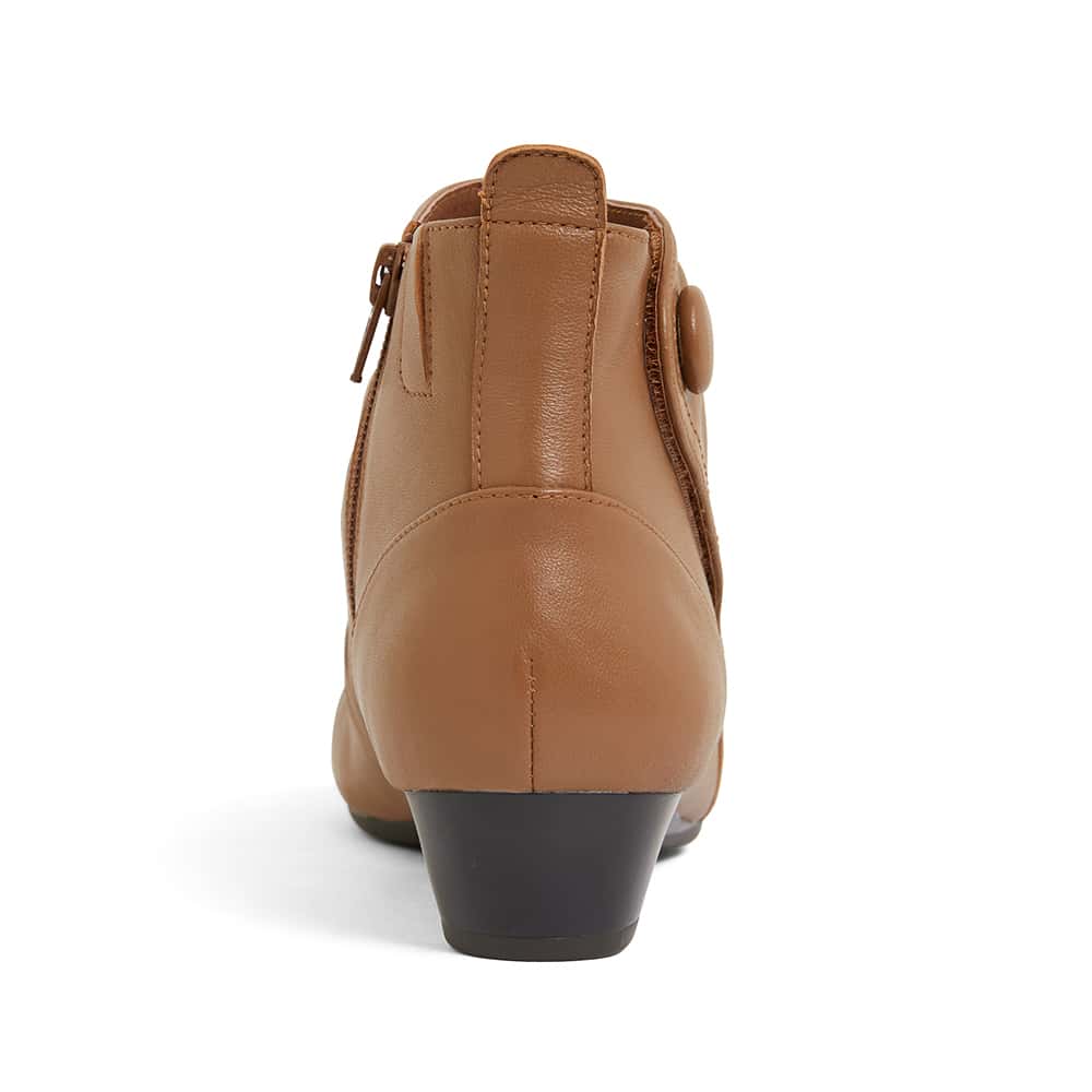 Seville Boot in Tan Leather
