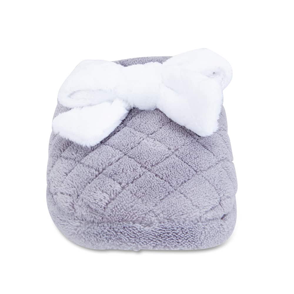 Sleepy Slipper in Grey Fabric
