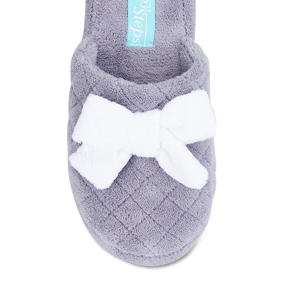 Sleepy Slipper in Grey Fabric
