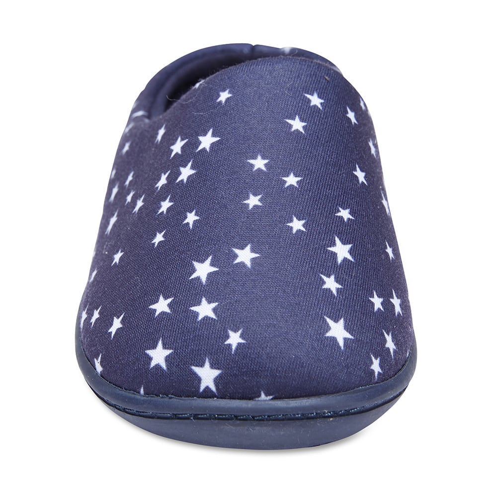 Space Slipper in Navy Fabric
