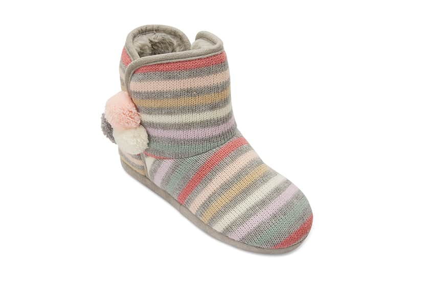 Spectra Slipper in Pastel Fabric