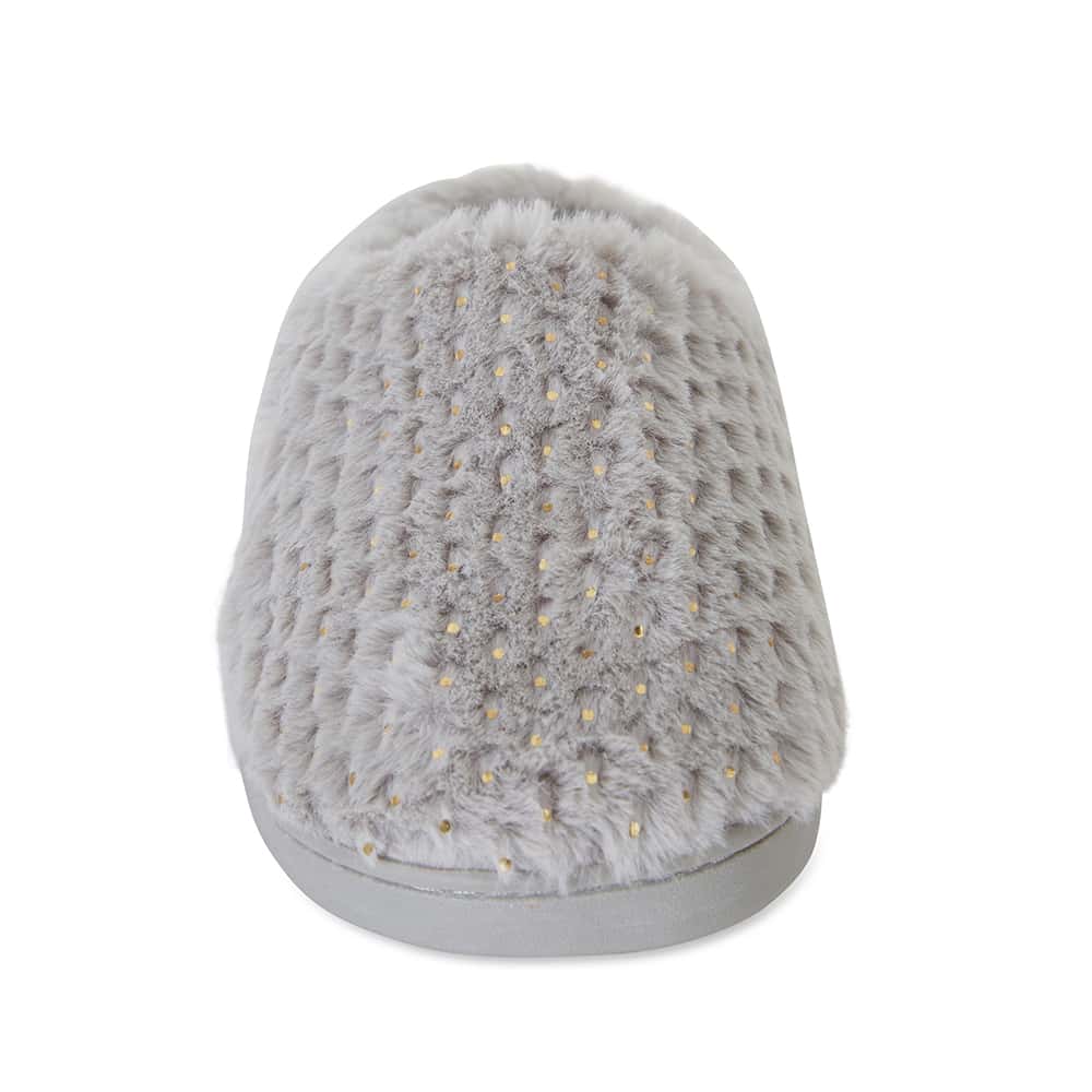 Sprout Slipper in Grey Fabric