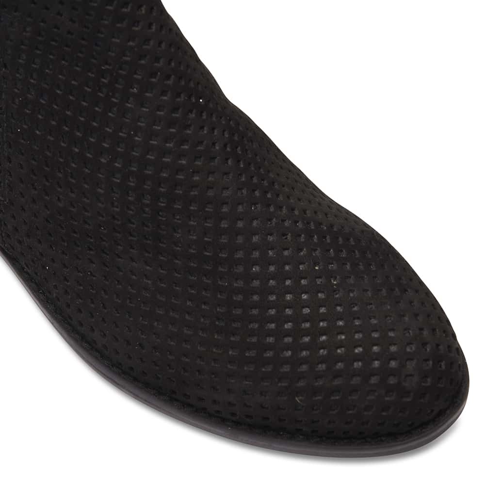 Stanford Boot in Black Nubuck