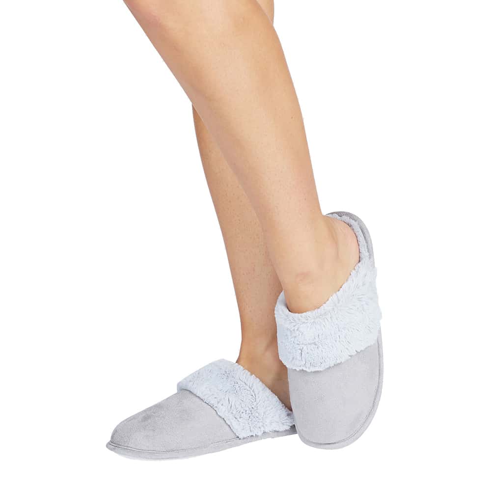 Swift Slipper in Grey Fabric