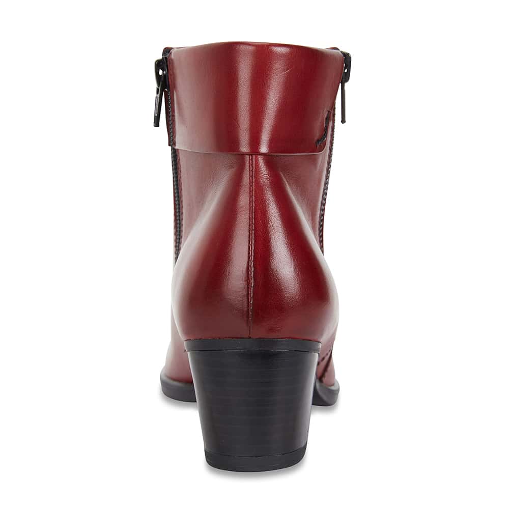 Tenor Boot in Red Leather