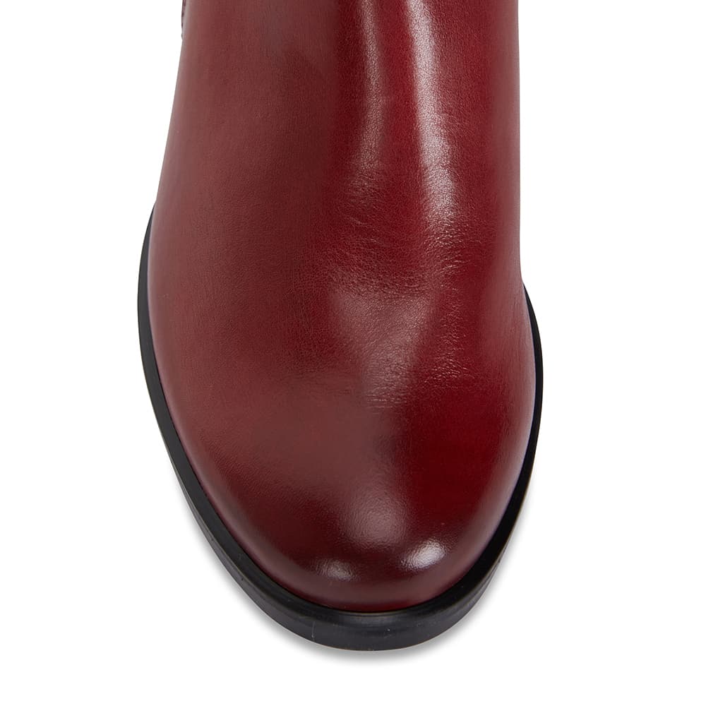 Tenor Boot in Red Leather