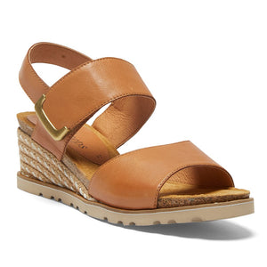 Easy Steps Terrace Espadrille in Tan Leather
