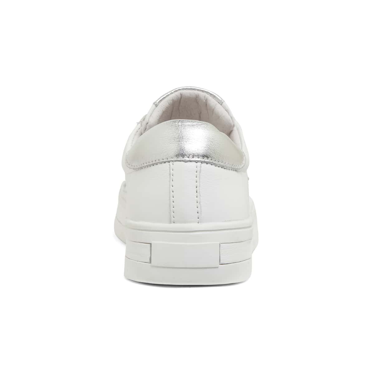 Ultra Sneaker in Silver And White Leather