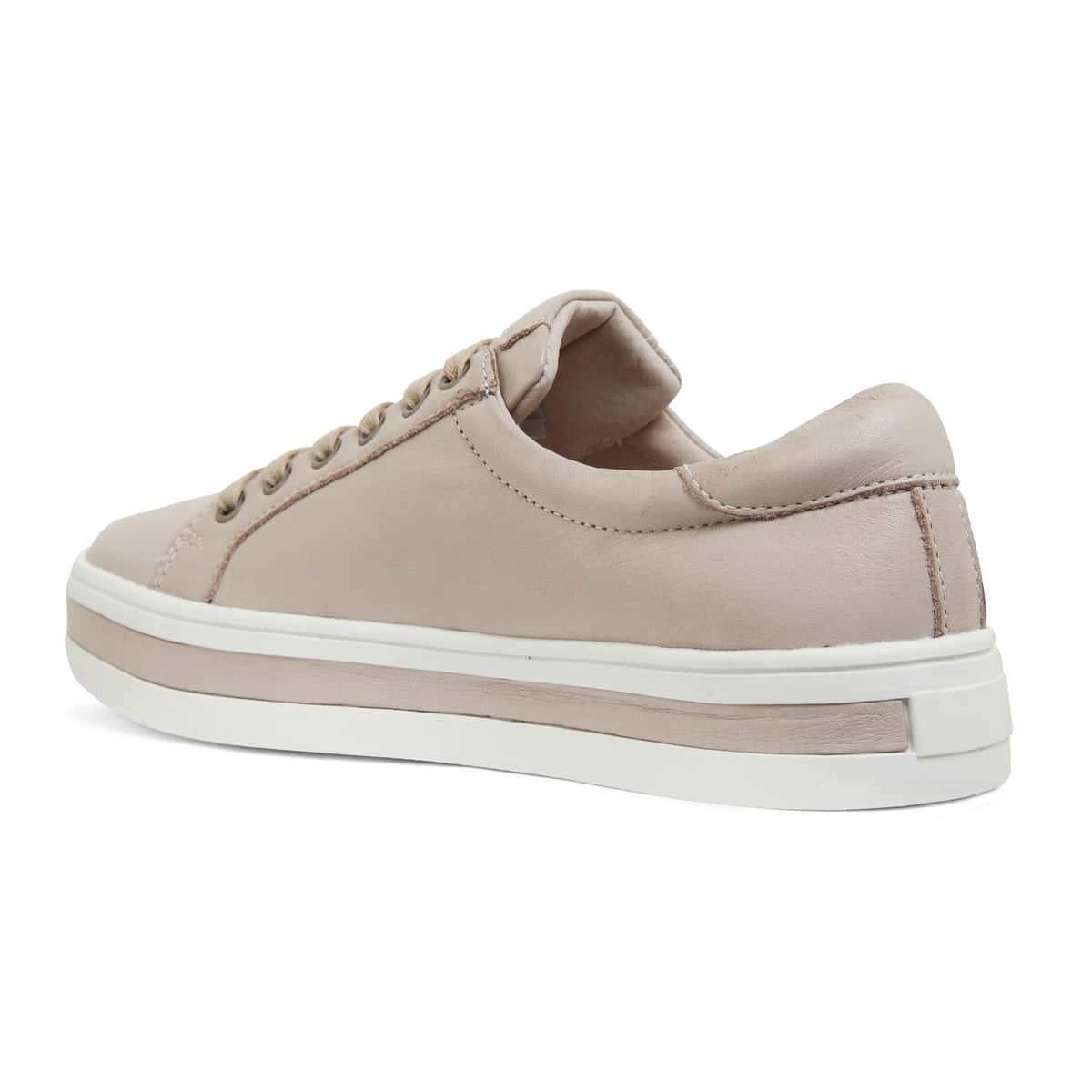 Ultra Sneaker in Taupe Leather