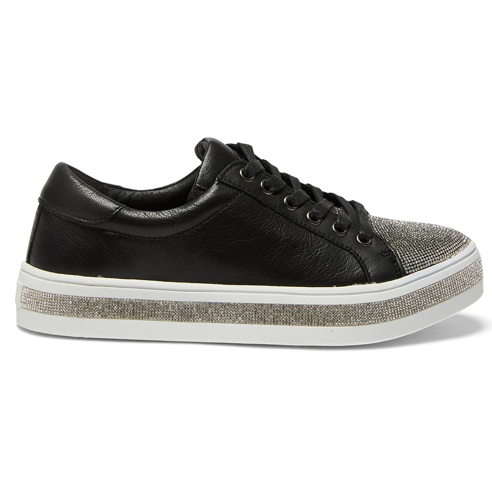 Universe Sneaker in Black Leather