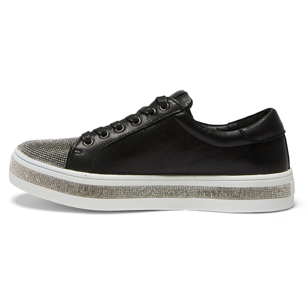Universe Sneaker in Black Leather