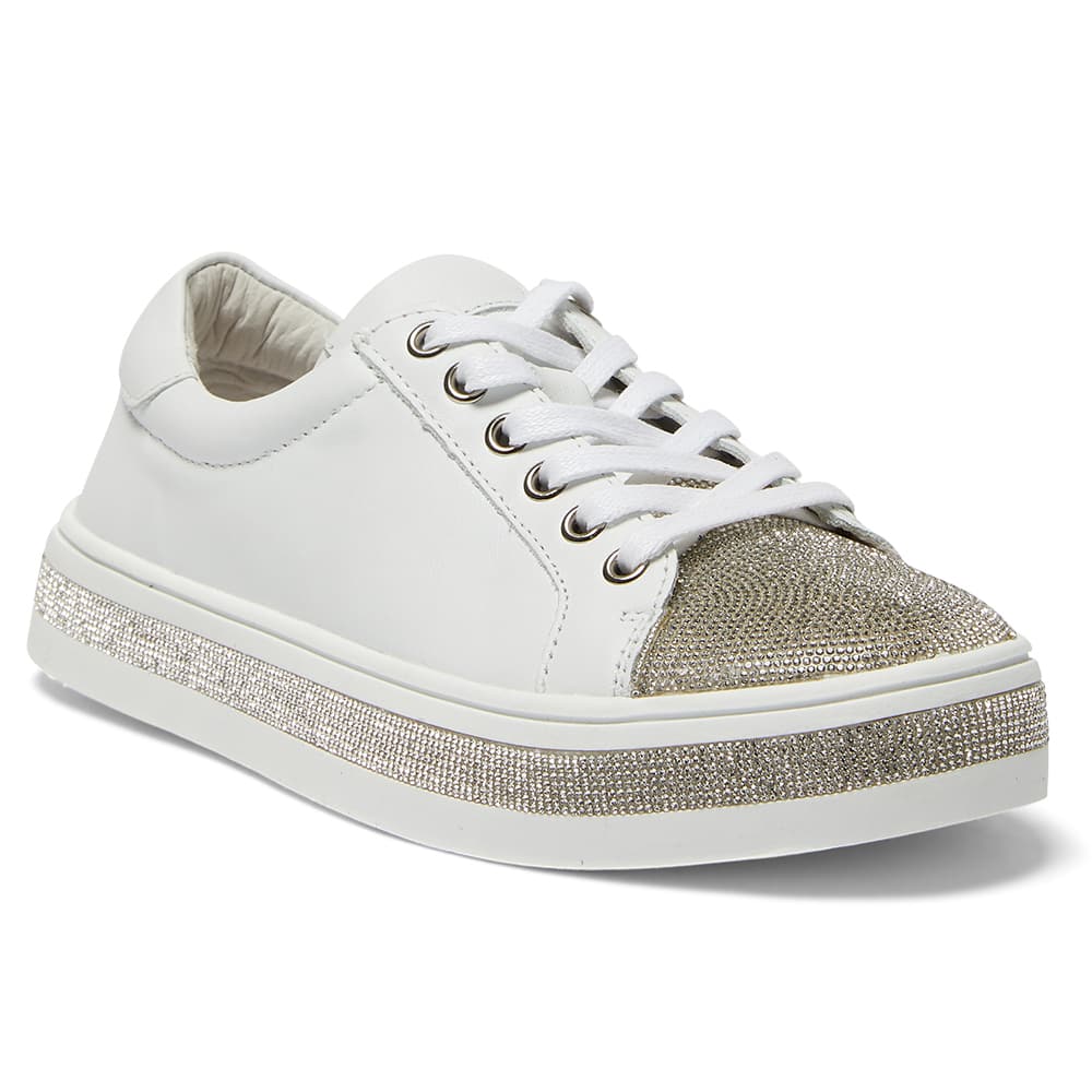 Universe Sneaker in White Leather
