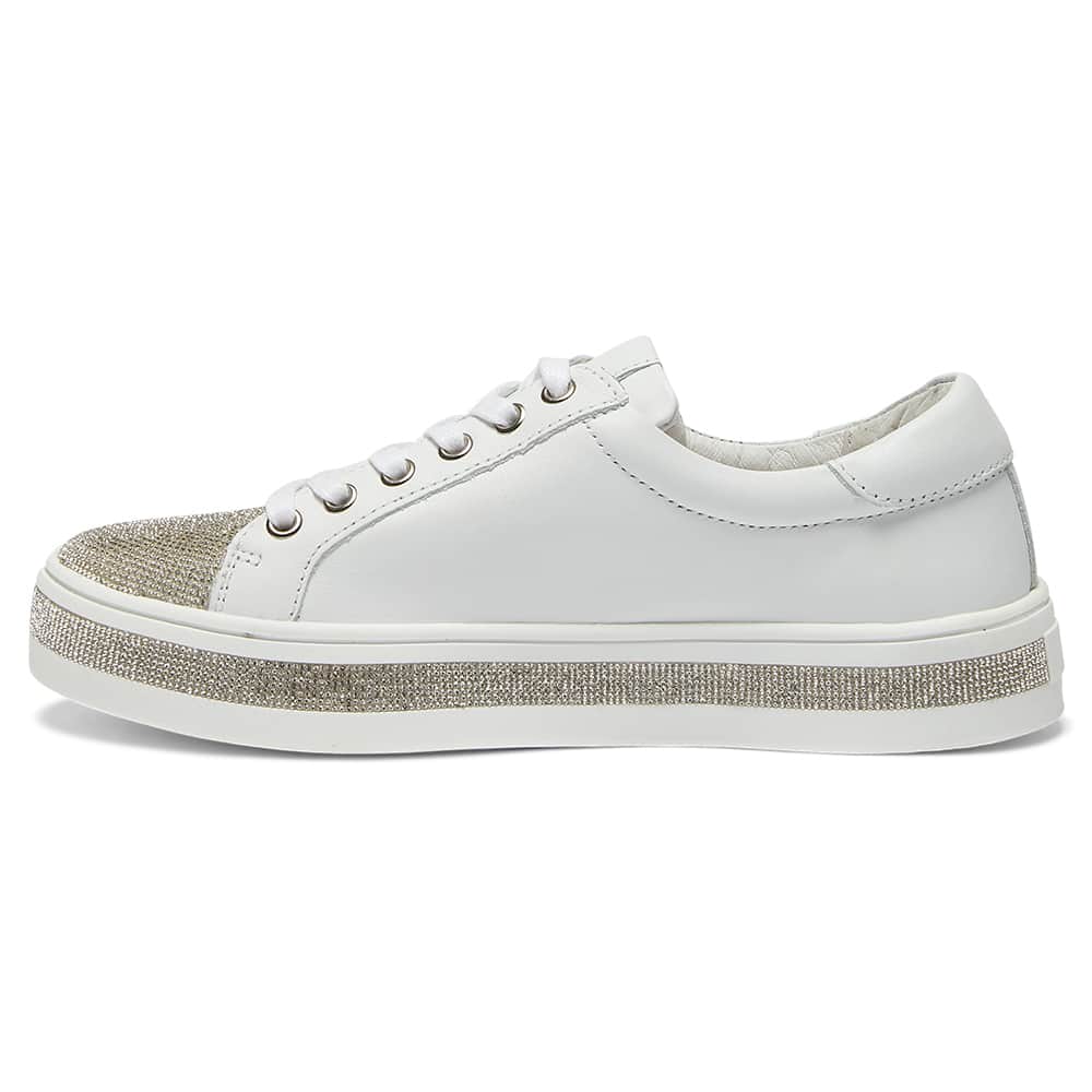 Universe Sneaker in White Leather