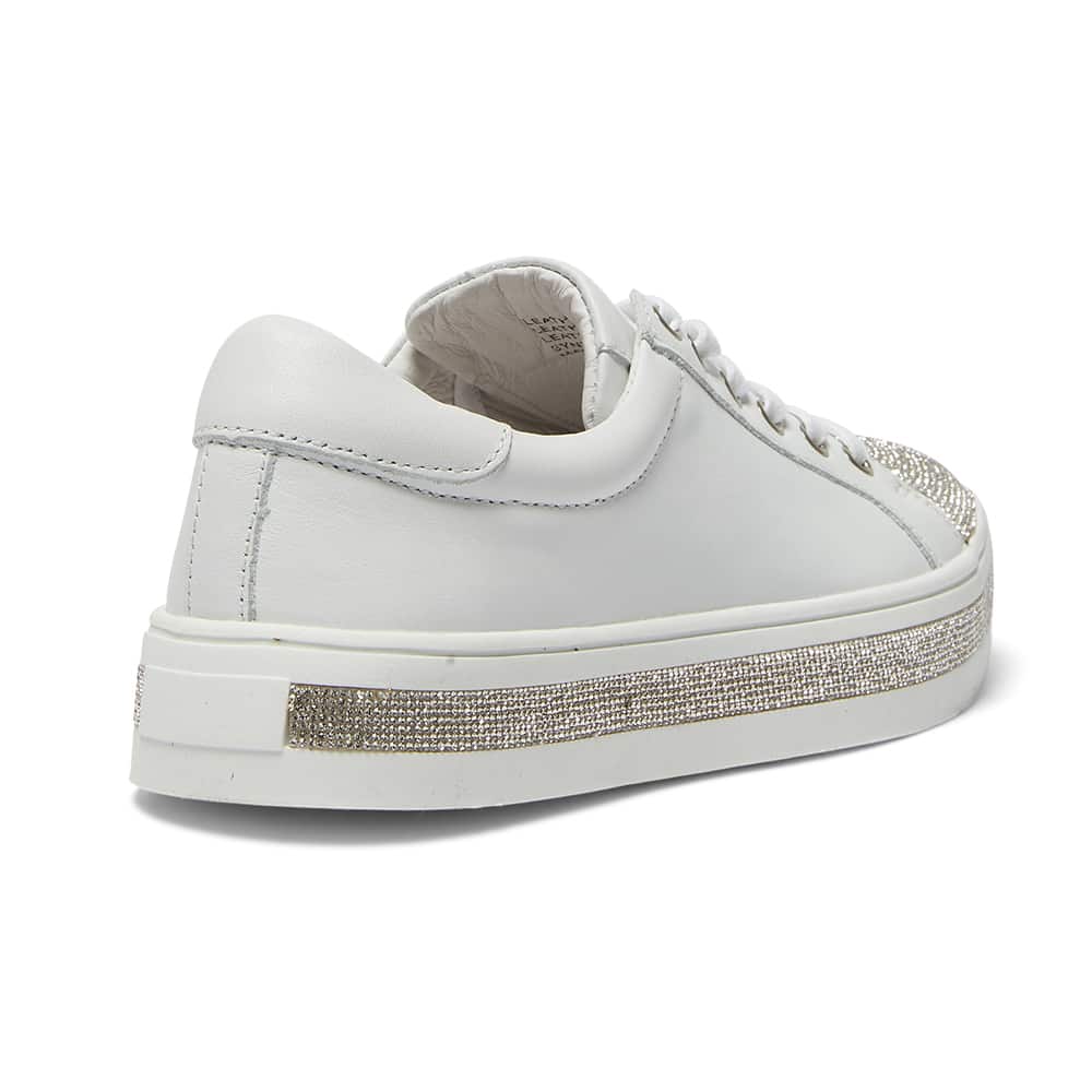 Universe Sneaker in White Leather