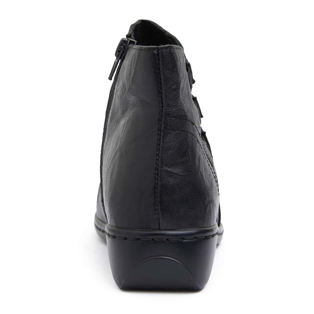 Valiant Boot in Black Leather