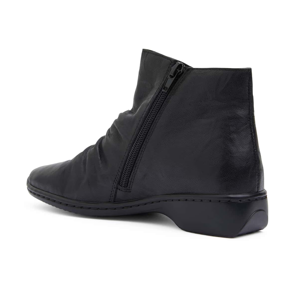 Valiant Boot in Black Leather