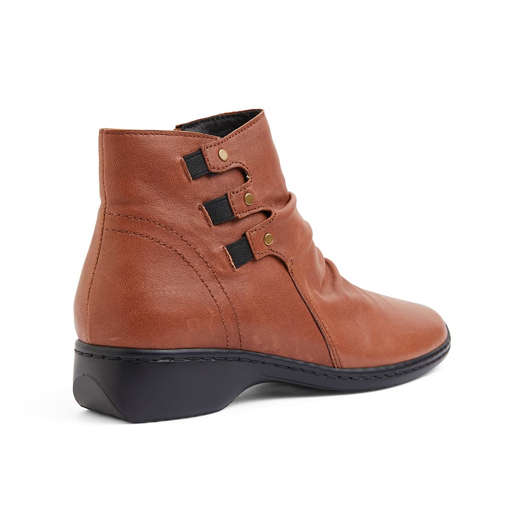 Valiant Boot in Tan Leather