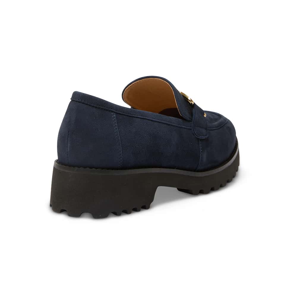 Valley Loafer in Navy Suede