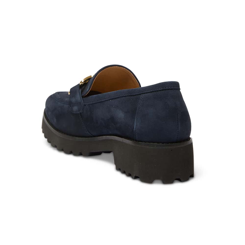 Valley Loafer in Navy Suede