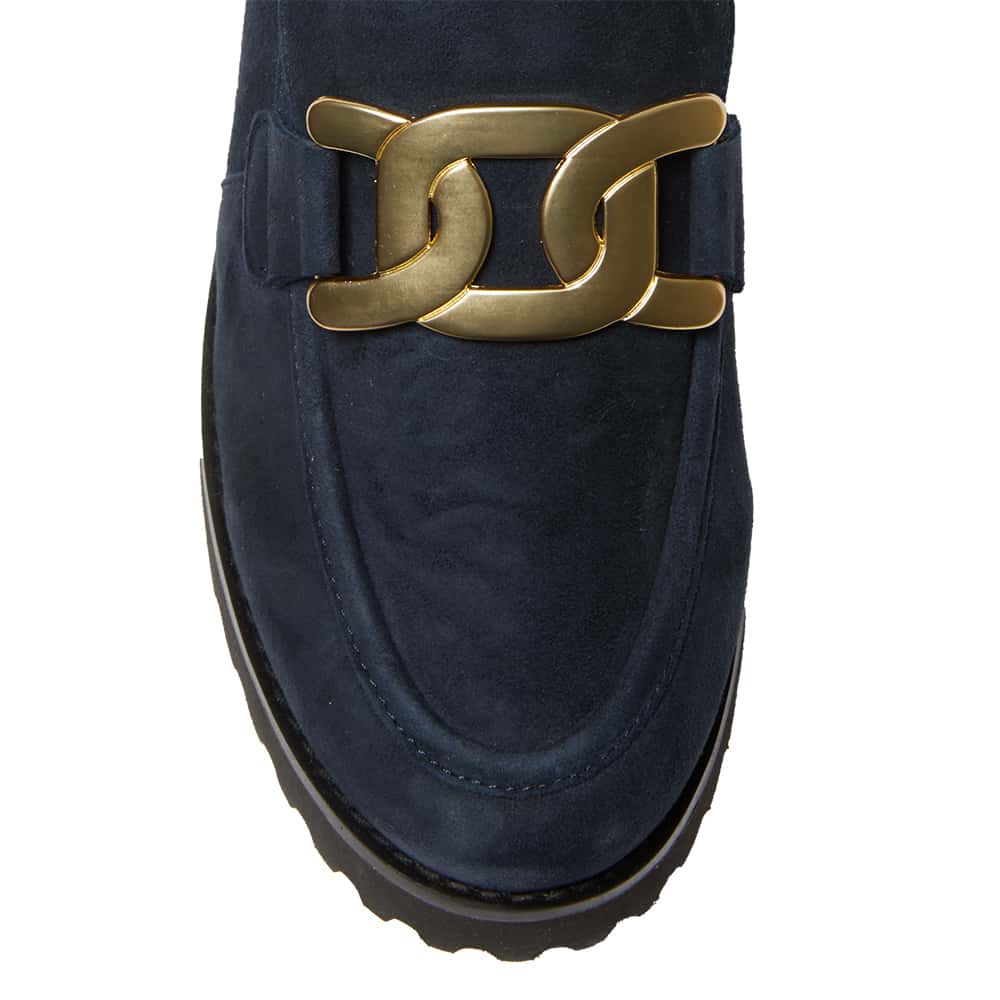 Valley Loafer in Navy Suede