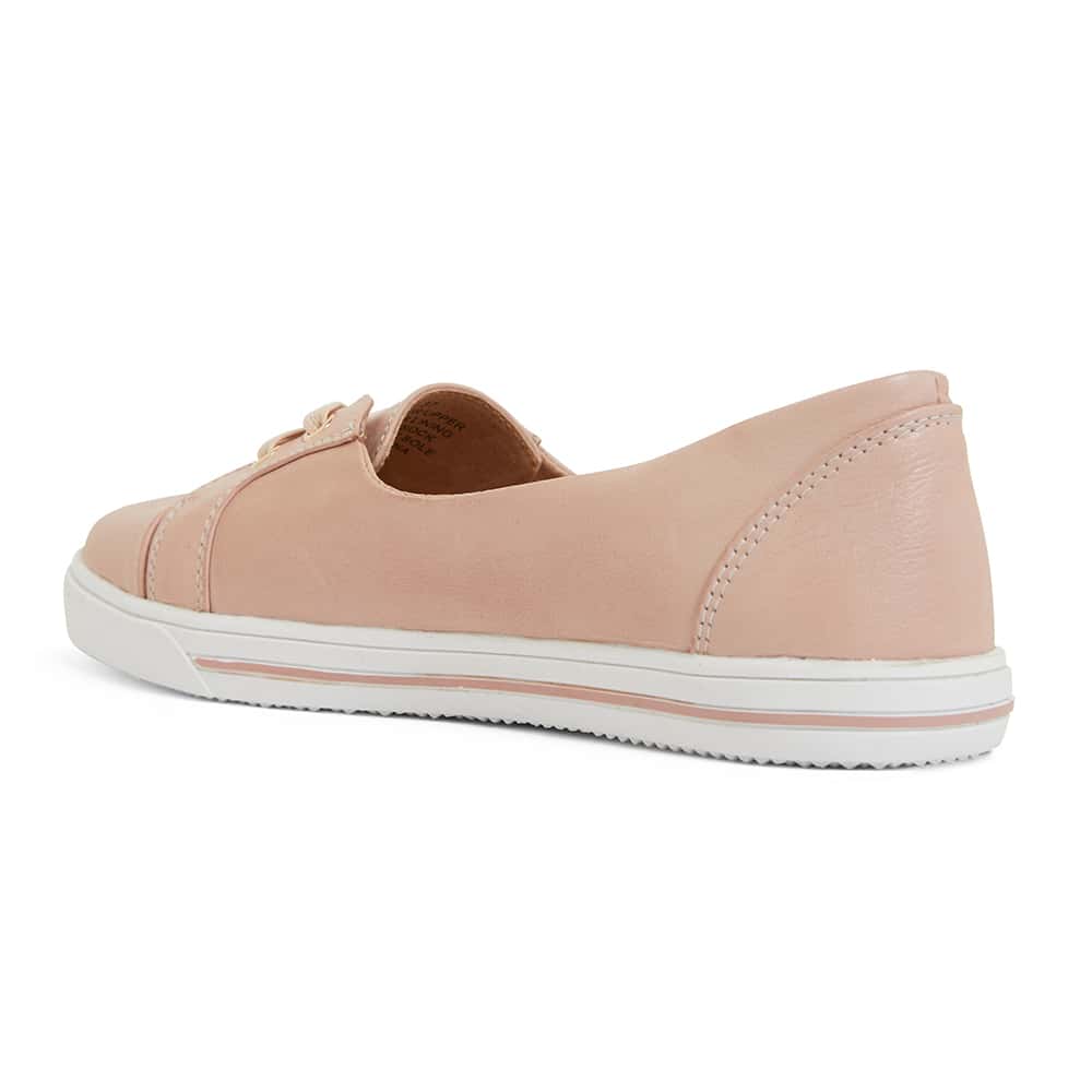 Vectra Sneaker in Blush Leather