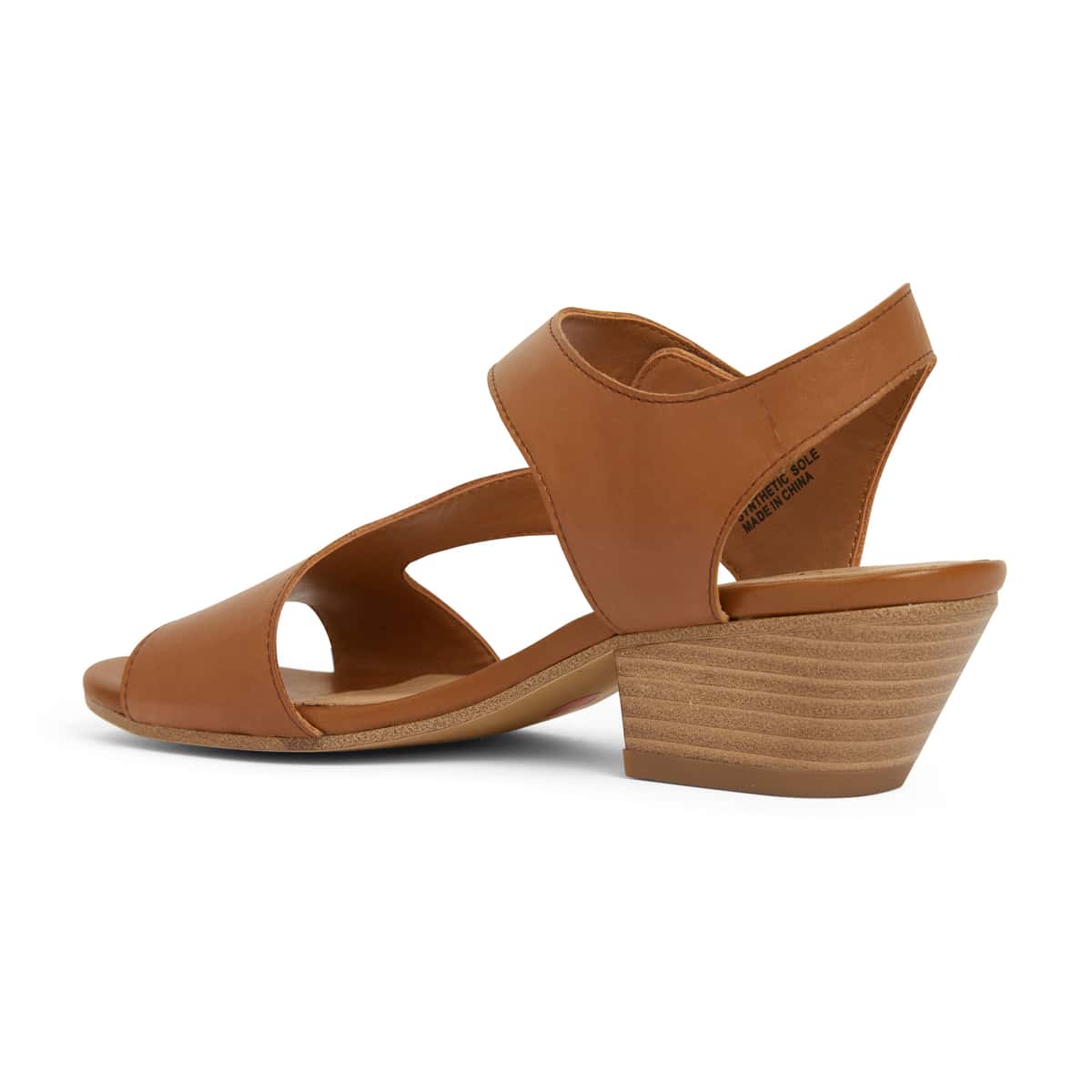 Venice Heel in Tan Leather