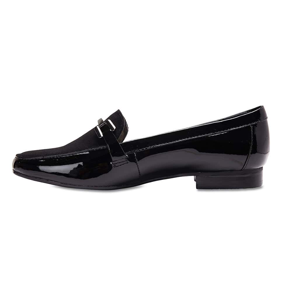 Verona Loafer in Black Suede